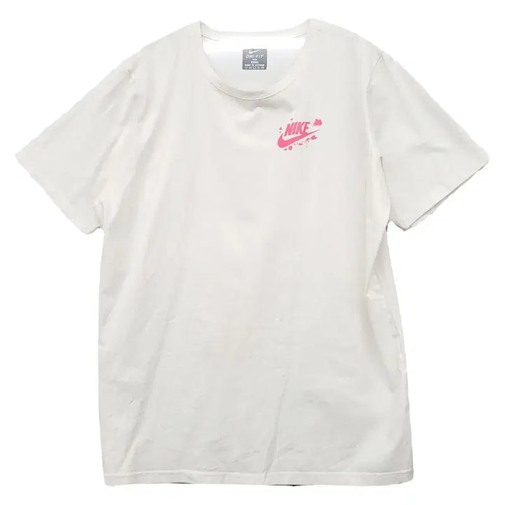 [BUNJANG] Nike White Printing T-Shirt XXXL / 나이키 화이트 프린팅 반팔티 XXXL