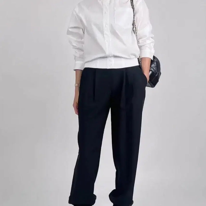 [BUNJANG] Je-pyeong Uber Cotton Shirt Jacket White / 제평 위버 uber 바스락 포켓 코튼 셔츠 자켓 화이트흰색블루종사파리점