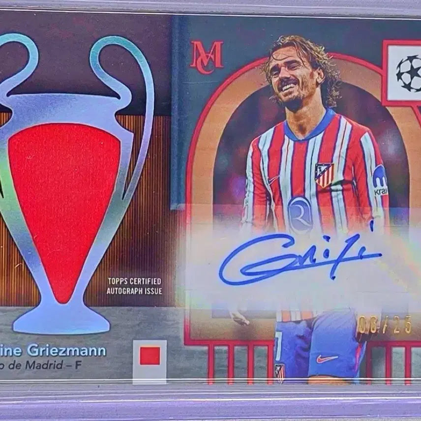 [BUNJANG] Antoine Griezmann 2024-25 Topps Momentous Auto /25 / 그리즈만 오토 카드 (24-25 Topps Momentous Auto)
