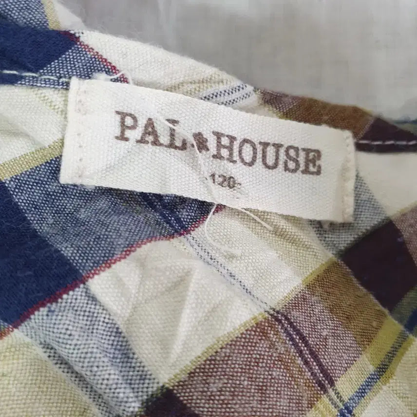 [BUNJANG] Palagu Ribbon Check Sleeveless Dress (Size 120) / 120 팔라구 리본 체크 민소매 원피스