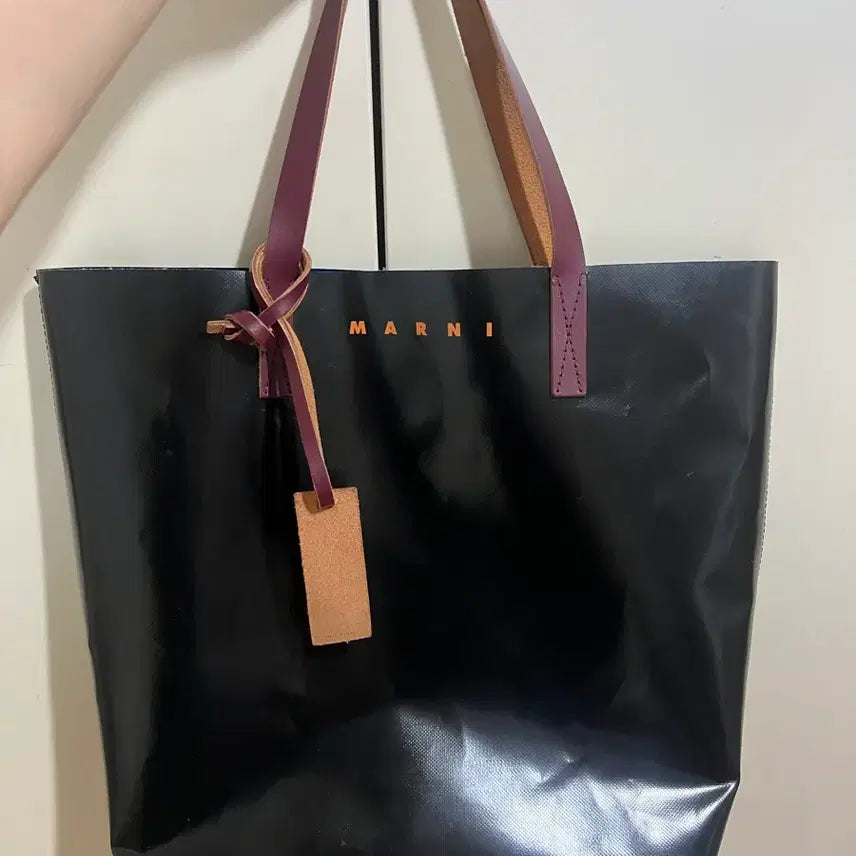 [BUNJANG] Marni Tribeca Shopper Tote Bag (Authentic) / 마르니 트라이베카 쇼퍼백 토트백(정품)