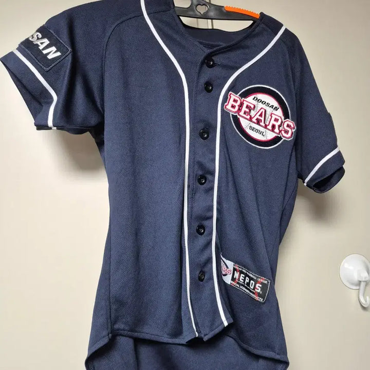 [BUNJANG] Doosan Bears Baseball Club Lee Yong-chan Baseball Jersey - Size 75 / 두산베어스 유니폼 75사이즈 이용찬 마킹 팝니다