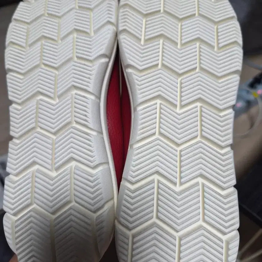 [BUNJANG] Natural Rex Flat Shoes - Red / 자연스러운 렉스 플랫 슈즈 레드