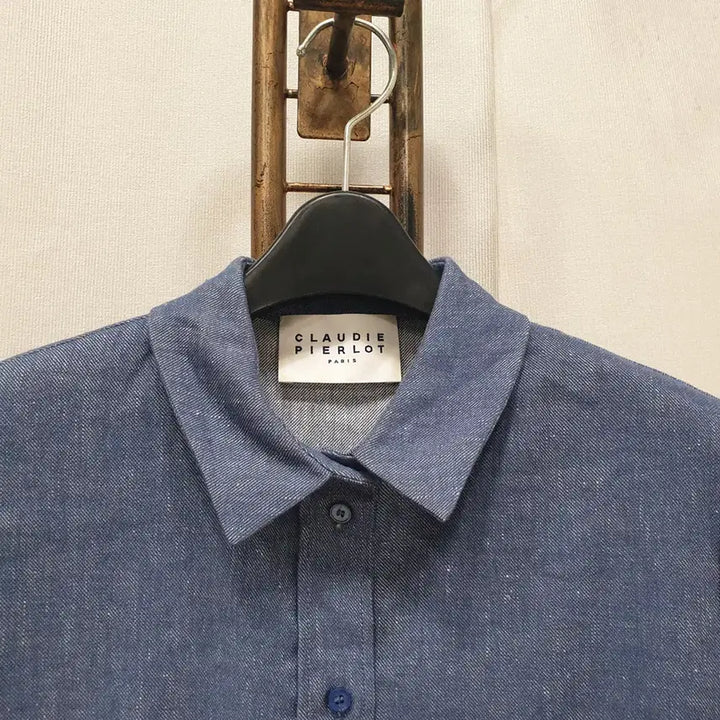 [BUNJANG] Claudie Pierlot Denim Linen Blend Dress / (JJ30573)클로디피에로 데님 린넨혼방 원피스 36