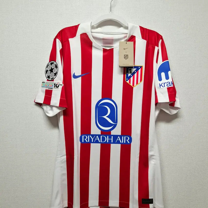 [BUNJANG] Atletico Madrid 25-26 Home No. 7 Griezmann Authentic Jersey / (새상품) 25-26 아틀레티코 마드리드 홈 No.7 그리즈 정품 유니폼