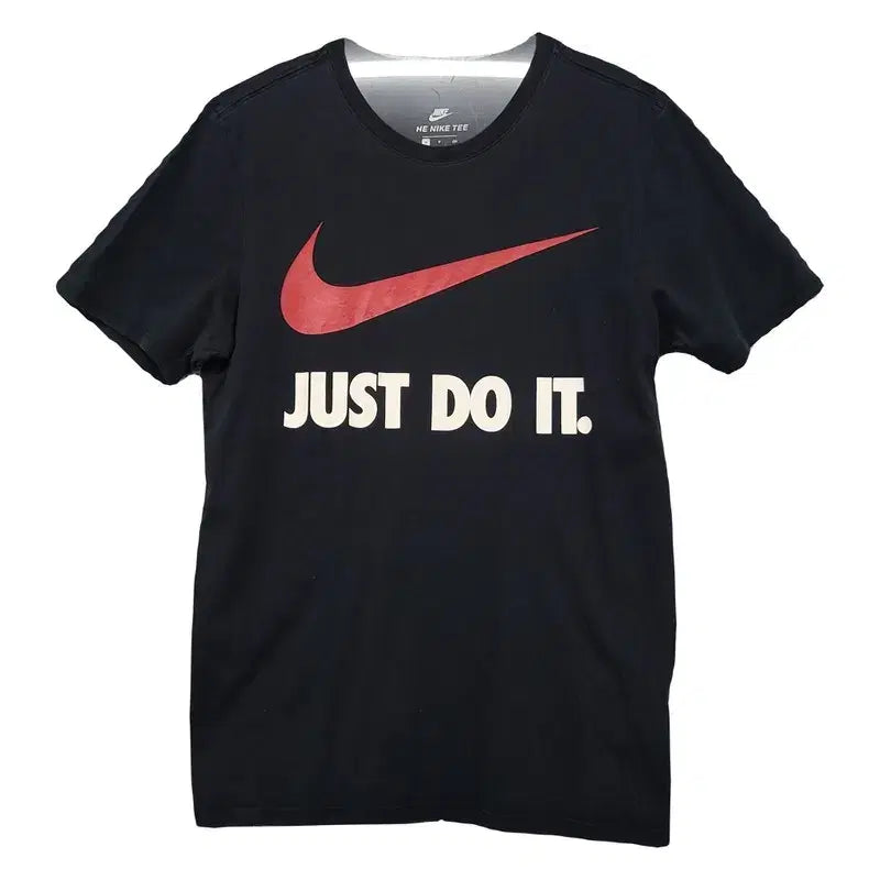 [BUNJANG] Nike Printed Black Short Sleeve T-Shirt (Size S) / 나이키 프린팅 블랙 반팔티 S