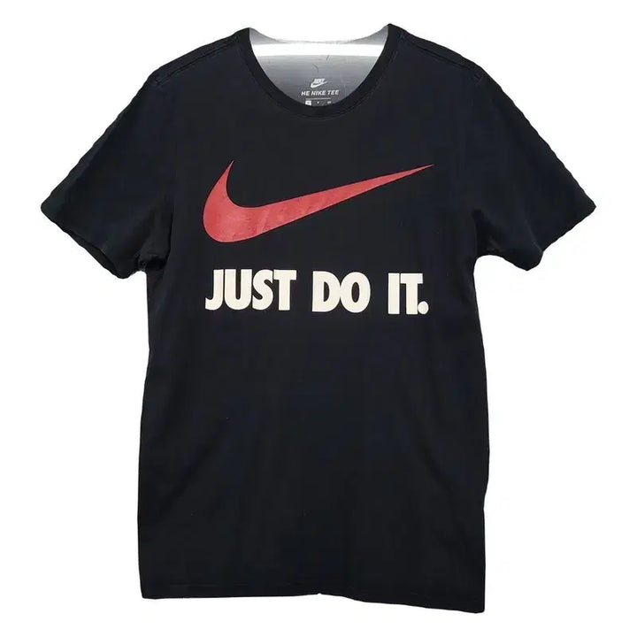 [BUNJANG] Nike Printed Black Short Sleeve T-Shirt (Size S) / 나이키 프린팅 블랙 반팔티 S
