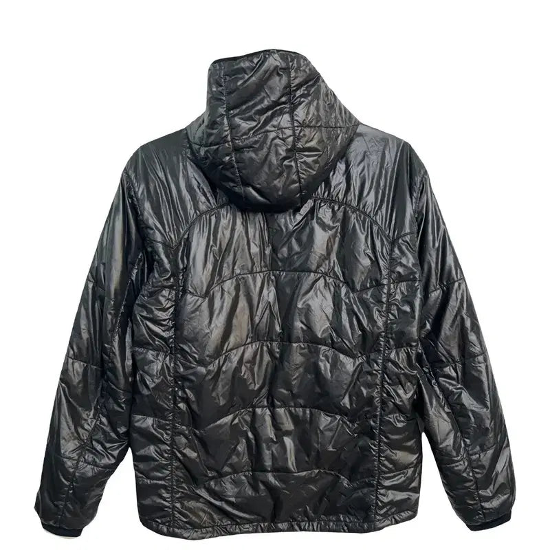 [BUNJANG] Millet Metallic Glossy Oversized Hooded Padded Jacket [XL] / MILLET 메탈릭 글로시 오버핏 후드 패딩 [XL]