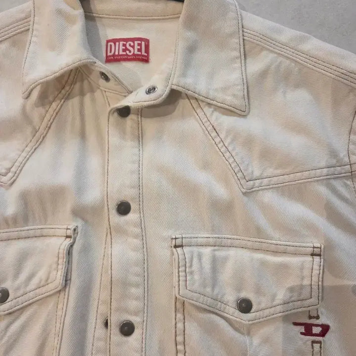 [BUNJANG] Diesel New Western Denim Shirt Jacket / 디젤 신형 데님 셔츠 자켓