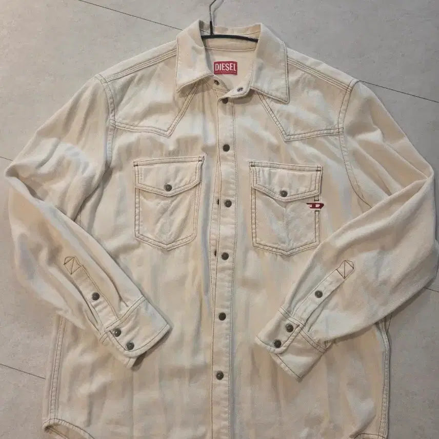[BUNJANG] Diesel New Western Denim Shirt Jacket / 디젤 신형 데님 셔츠 자켓