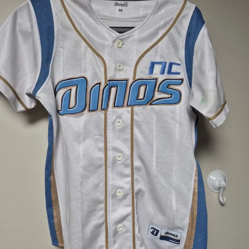 [BUNJANG] NC Dinos Baseball Team Lee Jong Wook Marked Uniform - Size 80 / 엔씨다이노스 유니폼 80사이즈 이종욱 마킹팝니다