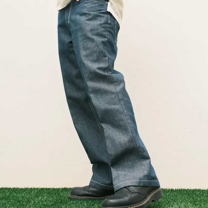 [BUNJANG] Yves Saint Laurent 05SS Stefano Pilati Rive Gauche Denim Pants / 입생로랑 05SS 스테파노 필라티 데님 팬츠