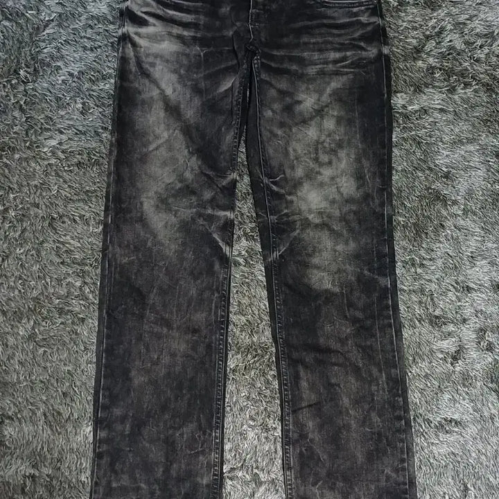 [BUNJANG] C&amp;BLUE Stone Washed Straight Denim Pants / C&amp;BLUE 스톤워싱 스트레이트 데님 팬츠 31 남성 L