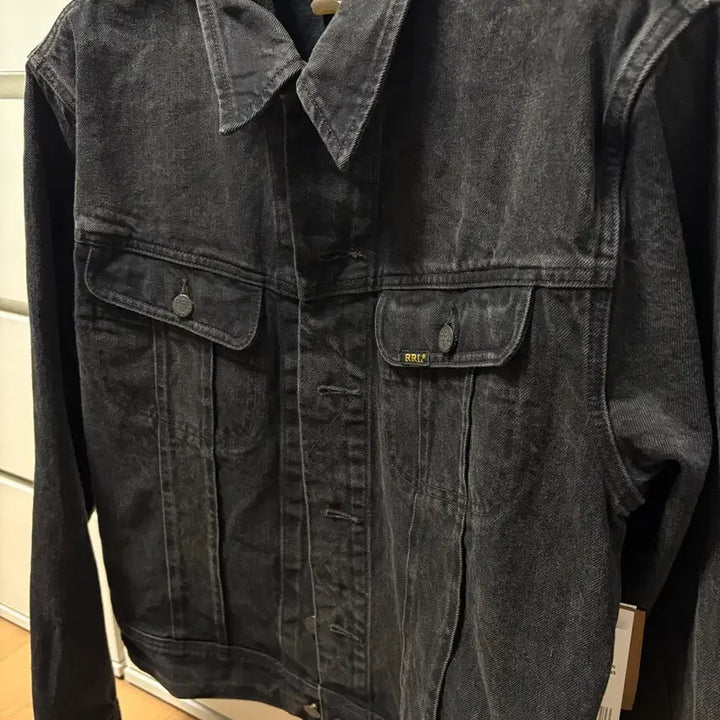 [BUNJANG] RRL Black Denim Trucker Jacket Lot 271 / 더블알엘 데님 트러커 자켓 블랙 lot271 새상품