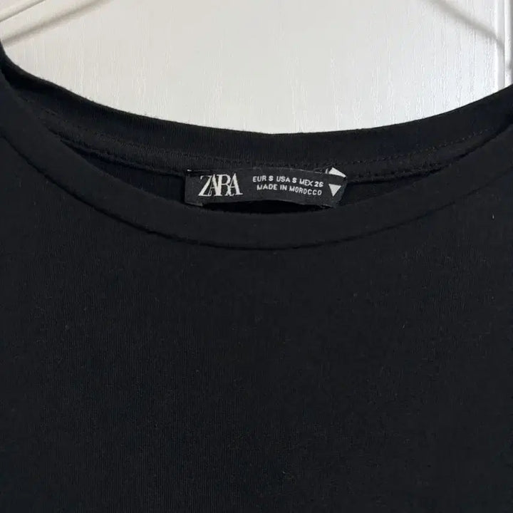[BUNJANG] Zara Frill Short Sleeve T-Shirt / ZARA 프릴 반팔 티셔츠 여자