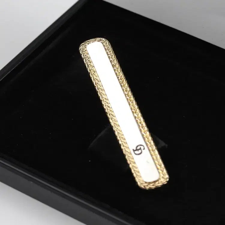 [BUNJANG] Dior 4.9cm Tie Clip / 디올 A-등급 4.9cm 명품 넥타이핀