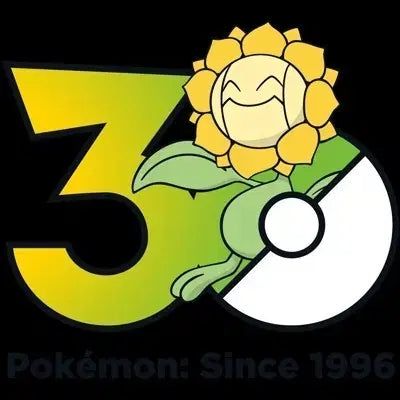 [BUNJANG] Pokemon 30th Anniversary Logo Sticker (Helomi) / 구함) 포켓몬 30주년 로고스티커(해루미)