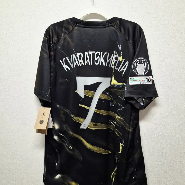 [BUNJANG] Paris Saint-Germain 2025-26 Night Edition Khvicha Kvaratskhelia Authentic Jersey / (새상품) 25-26 파리 생제르망 나이트 에디션 흐비차 정품 유니폼