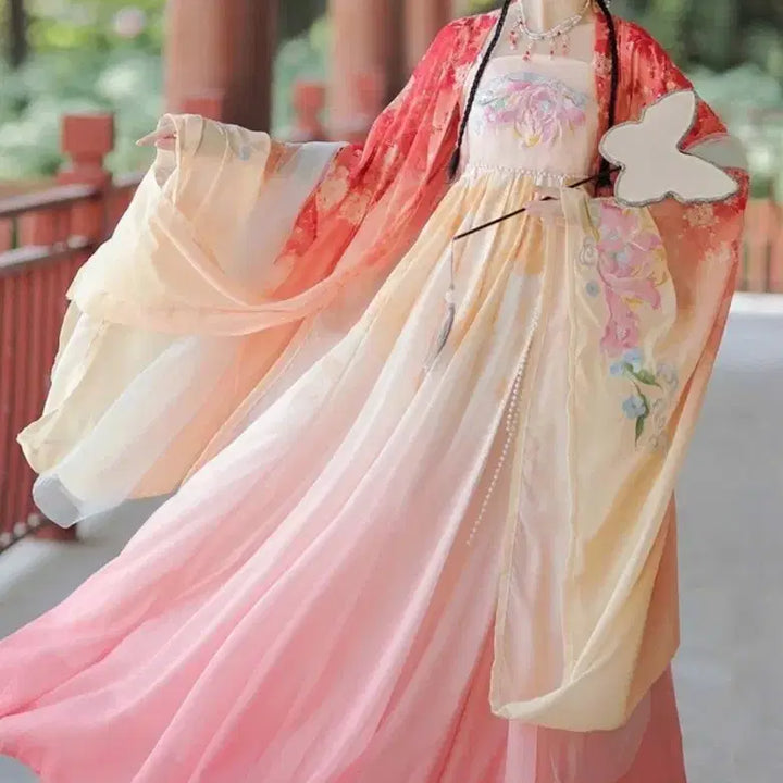 [BUNJANG] Hanfu Free Size (Classical, Chinese Style, Fairy Clothes, Cosplay) / [판매/신품] 한푸 프리사이즈 (고전,중국풍,선녀옷,코스프레)