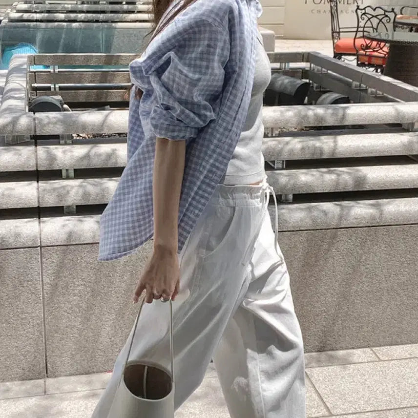 [BUNJANG] Mullet Clover Washing Pants M Off-White / 뮤렛 클로버 워싱 팬츠 M 새상품 오프화이트