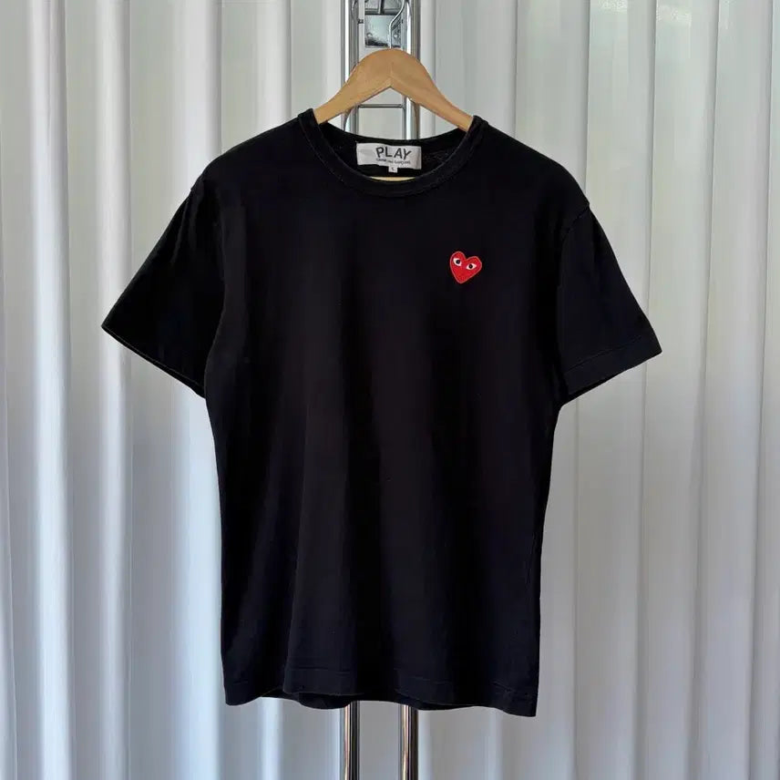 [BUNJANG] Comme des Garçons Play Cotton Half Sleeve T-Shirt / 꼼데가르송 반팔 티셔츠