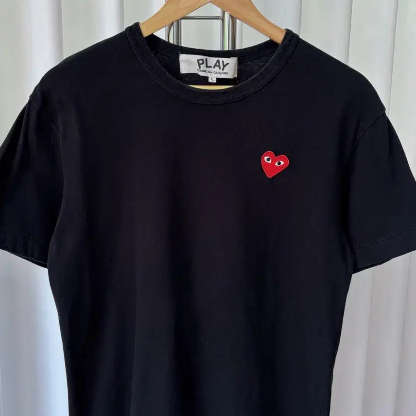 [BUNJANG] Comme des Garçons Play Cotton Half Sleeve T-Shirt / 꼼데가르송 반팔 티셔츠