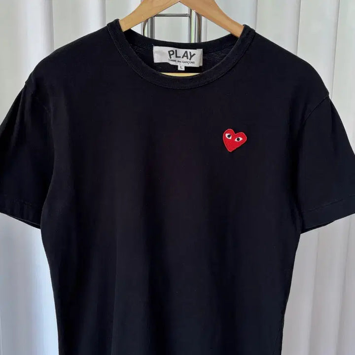 [BUNJANG] Comme des Garçons Play Cotton Half Sleeve T-Shirt / 꼼데가르송 반팔 티셔츠