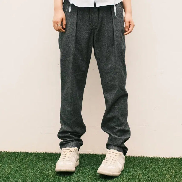 [BUNJANG] Brunello Cucinelli Tucked Wool Slacks Pants / 브루넬로 쿠치넬리 턱 울 슬랙스 팬츠