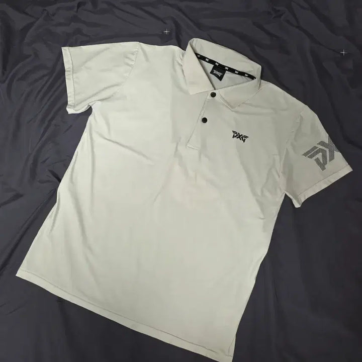 [BUNJANG] PXG Golf Short Sleeve Polo Shirt Beige / PXG 골프 반팔 카라티셔츠 베이지