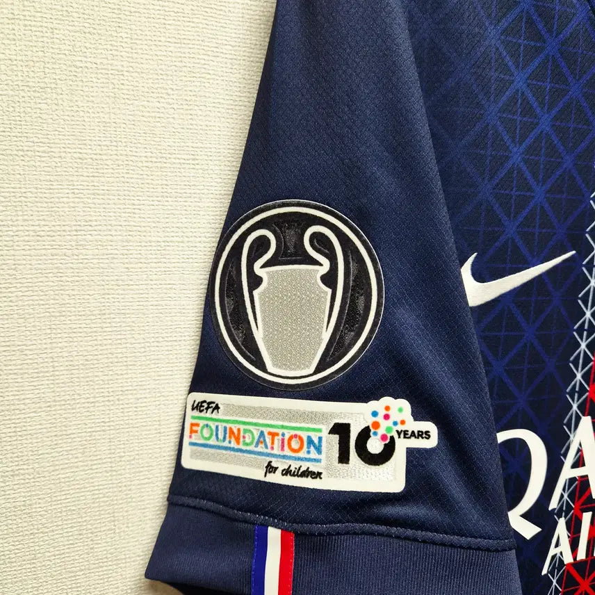 [BUNJANG] Paris Saint-Germain 25-26 Home Kit Khvicha Kvaratskhelia Authentic Jersey / (새상품) 25-26 파리 생제르망 홈 No.7 흐비차 정품 유니폼