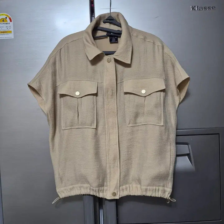 [BUNJANG] DKNY Drawstring Blouse Shirt / DKNY 드로 스트링 셔츠