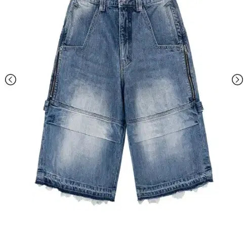 [BUNJANG] Kamiene Ground Bermuda Denim Pants Blue / 카미엔 그라운드 버뮤다 데님 팬츠 블루