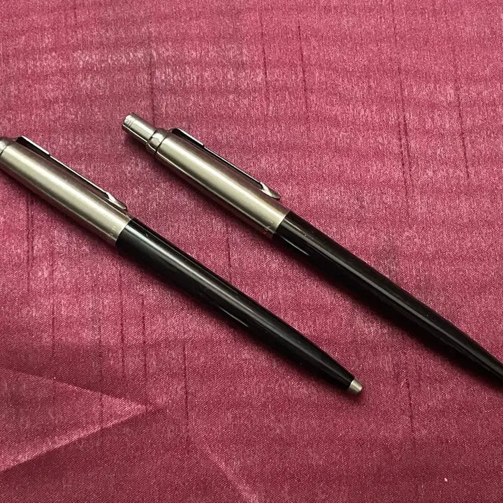 [BUNJANG] Parker Jotter Black CT Old Model Ballpoint Pen &amp; Mechanical Pencil Set / 파카 조터 블랙 CT 구형 볼펜 &amp; 샤프 펜슬