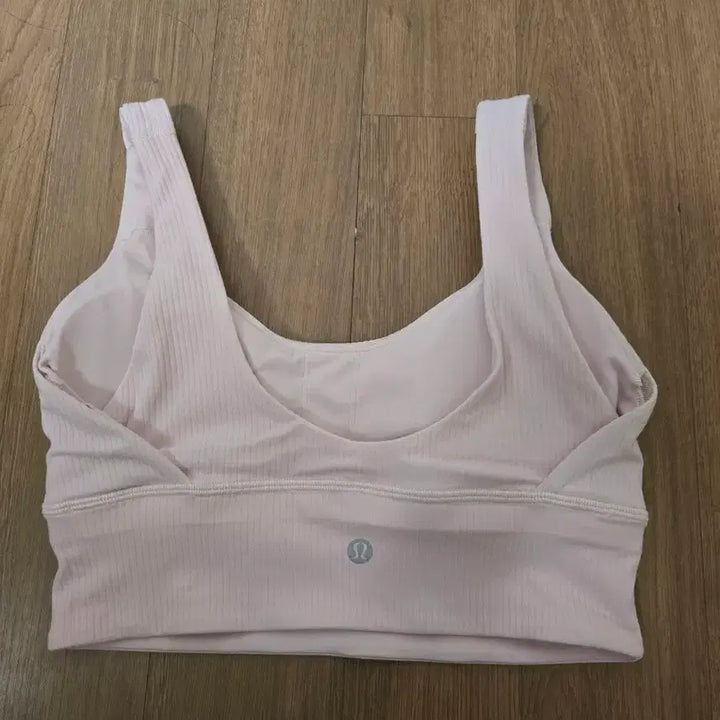 [BUNJANG] Lululemon Sports Bra (Size 4) - Light Pink, Built-in Padding / 깨끗)룰루레몬 브라탑 ( 4size)