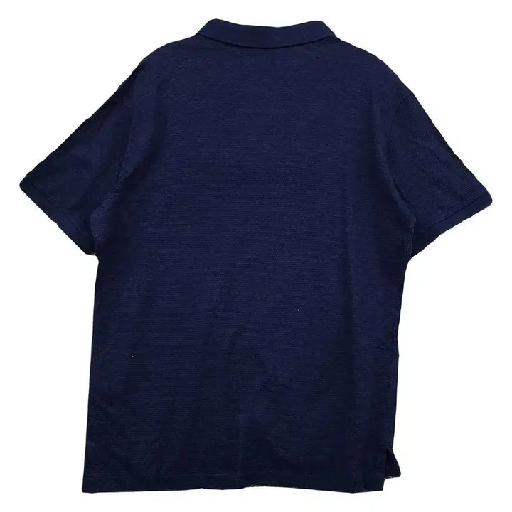 [BUNJANG] Beanpole Navy Casual Short Sleeve Polo Shirt (Size 100) / 빈폴 네이비 캐주얼 반팔 카라티 100