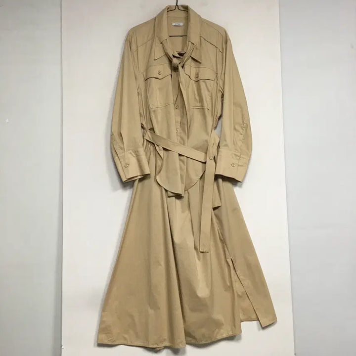 [BUNJANG] System Scarft Belted Dress / 22 SYSTEM 시스템 스카프 벨티드 원피스 55