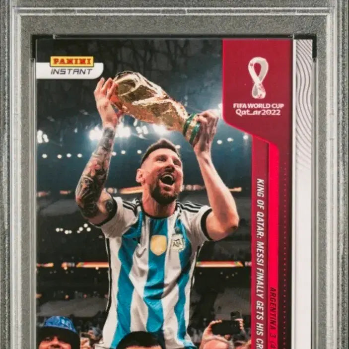 [BUNJANG] 2022 Panini Instant Lionel Messi World Cup Champions Card / 2022 파니니 instant 리오넬 메시 우승카드