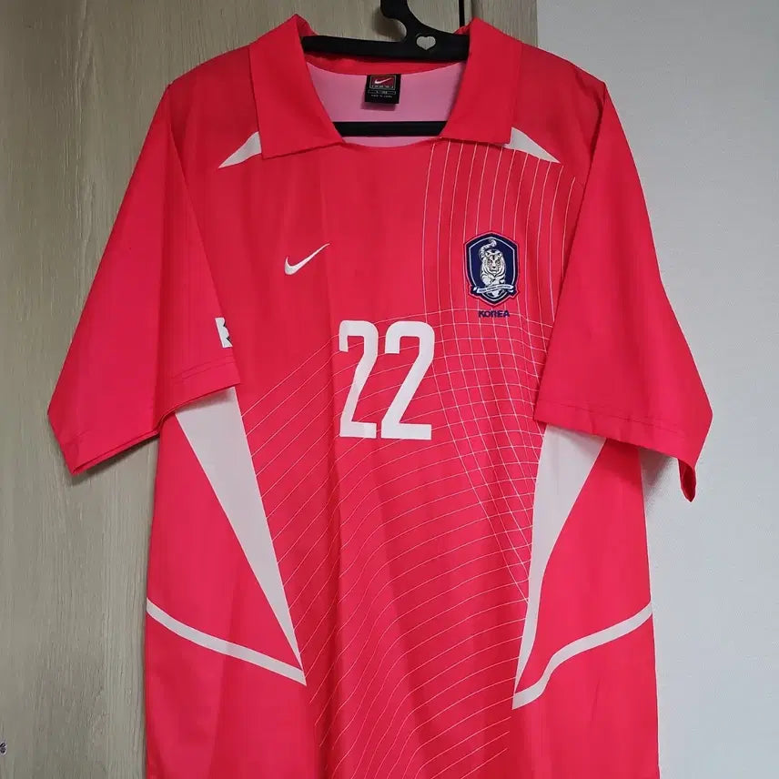 [BUNJANG] 2002 Nike Authentic South Korea National Football Team Jersey - Song Chong-gug 