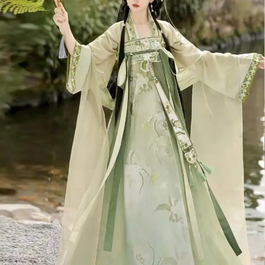 [BUNJANG] Hanfu Traditional Chinese Style Cosplay Outfit / [판매/신품] 한푸 프리사이즈 (고전,중국풍,선녀옷,코스프레)