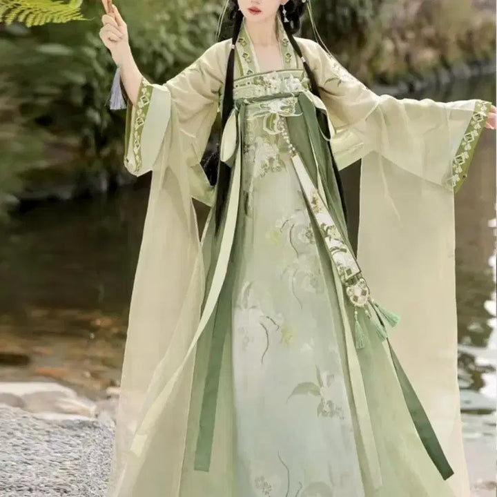 [BUNJANG] Hanfu Traditional Chinese Style Cosplay Outfit / [판매/신품] 한푸 프리사이즈 (고전,중국풍,선녀옷,코스프레)
