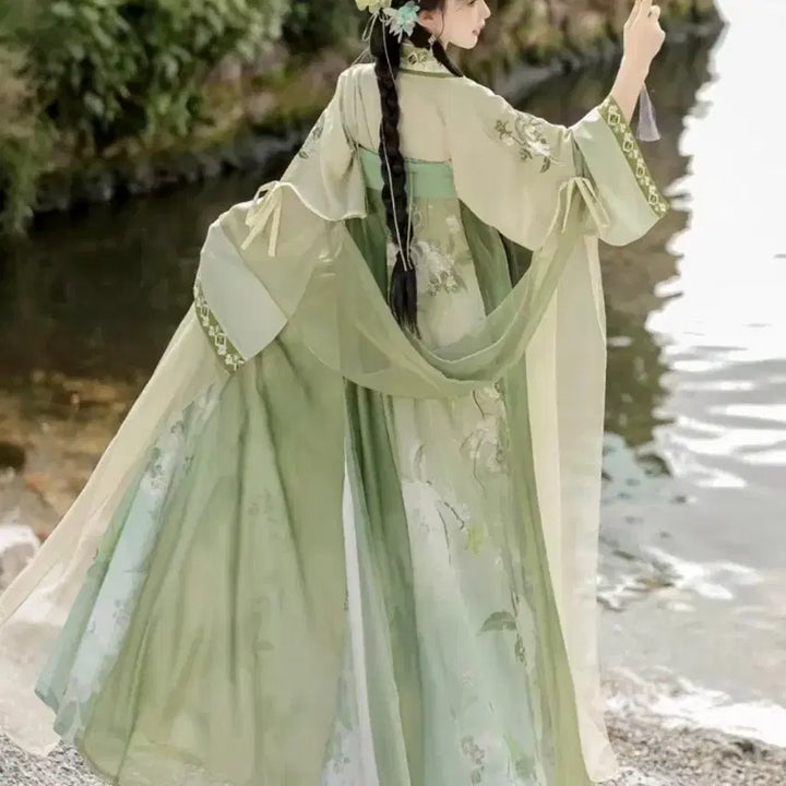 [BUNJANG] Hanfu Traditional Chinese Style Cosplay Outfit / [판매/신품] 한푸 프리사이즈 (고전,중국풍,선녀옷,코스프레)