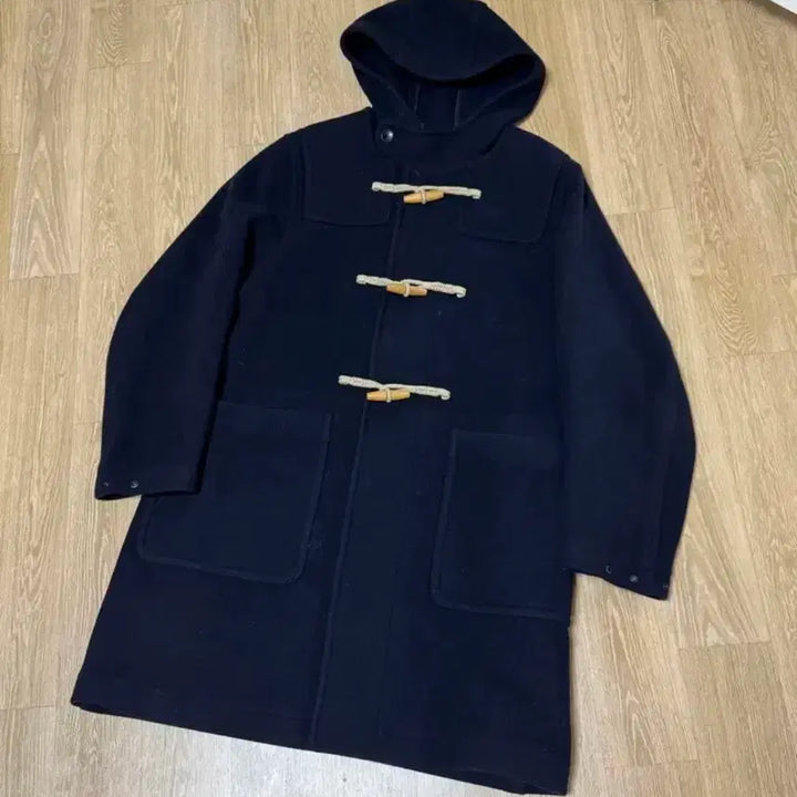 [BUNJANG] Beanpole Navy Duffle Coat Size 100 / 빈폴 네이비 더플 코트 100