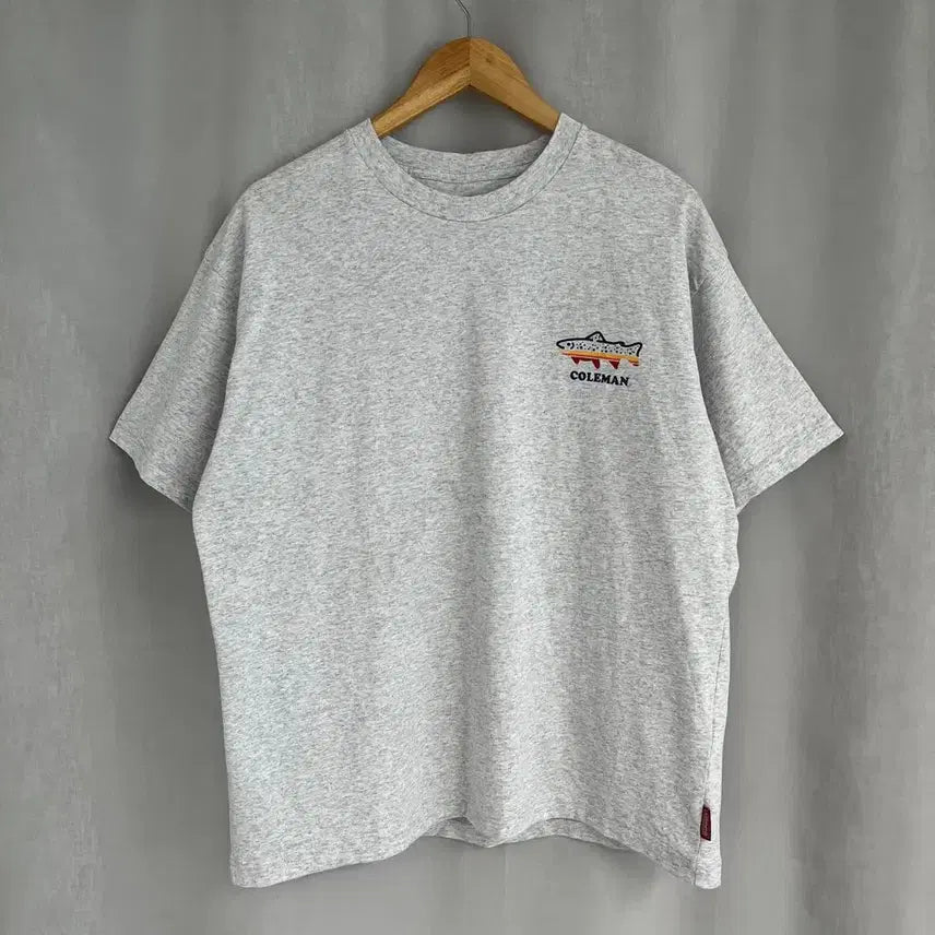 [BUNJANG] Coleman Fishing T-Shirt / 콜맨 낚시 반팔 티셔츠/