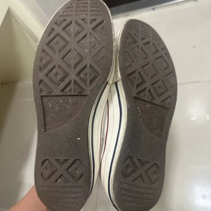 [BUNJANG] Converse Chuck 70 White Size 250 / 컨버스 척70 화이트 250사이즈