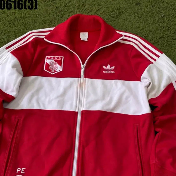 [BUNJANG] Adidas Peru National Football Track Top Jersey / 아디다스 페루 축구 트랙탑 져지90 0616