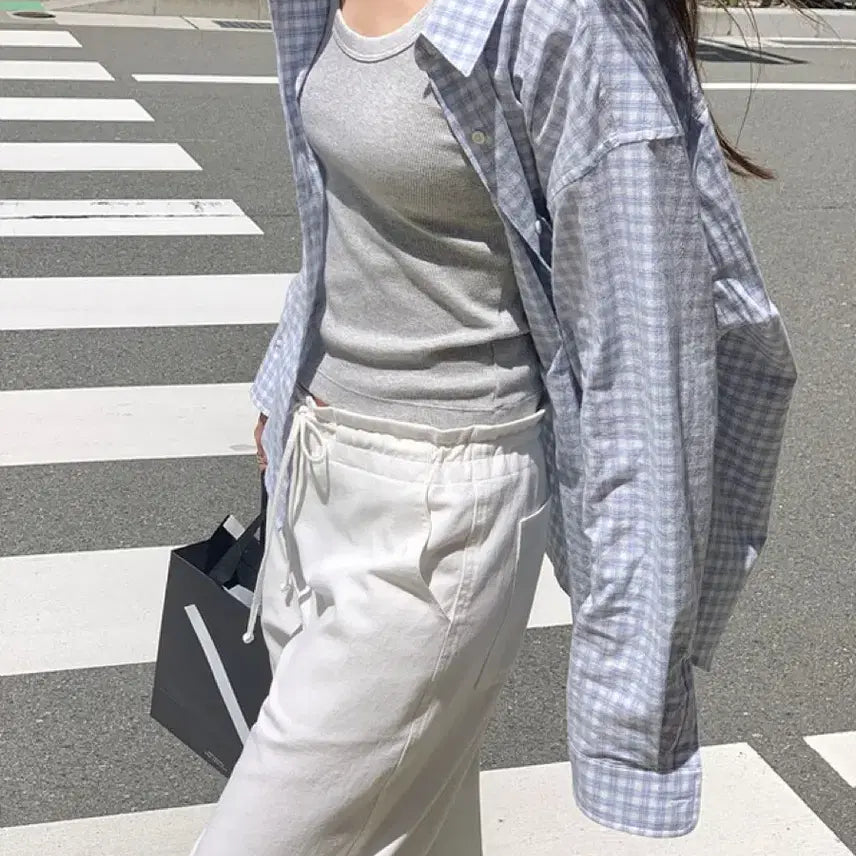 [BUNJANG] Murett Downey Check Shirt / 뮤렛 다우니 체크 셔츠 새상품