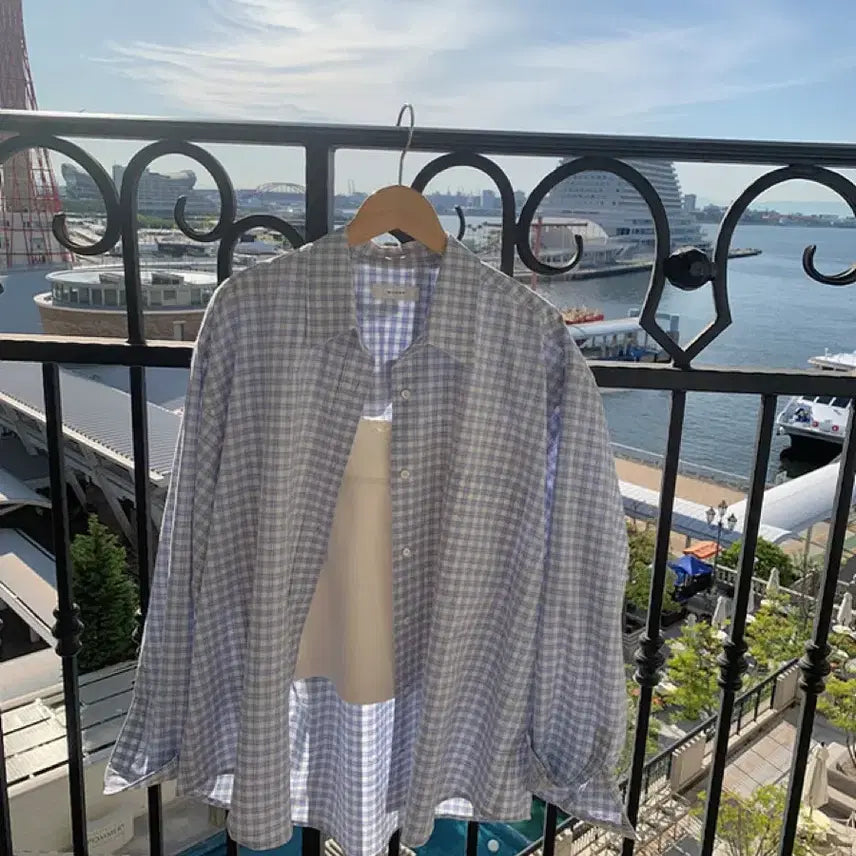 [BUNJANG] Murett Downey Check Shirt / 뮤렛 다우니 체크 셔츠 새상품