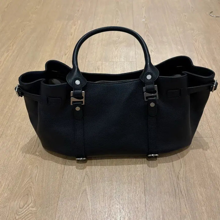 [BUNJANG] Ahni Ruskin Black Leather Tote Bag / 아니 가방 블랙 (토트백)