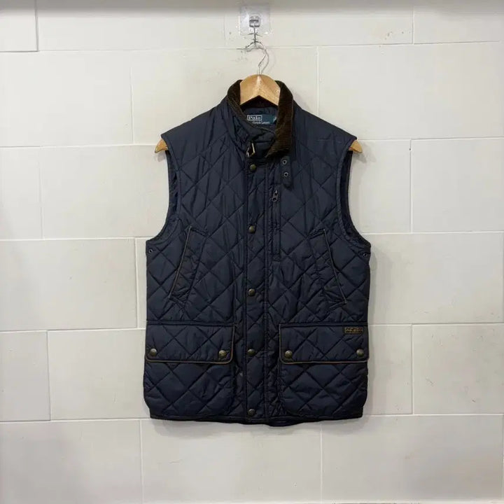 [BUNJANG] Polo Ralph Lauren Quilted Vest Navy / 폴로 랄프로렌 퀼팅 베스트 네이비