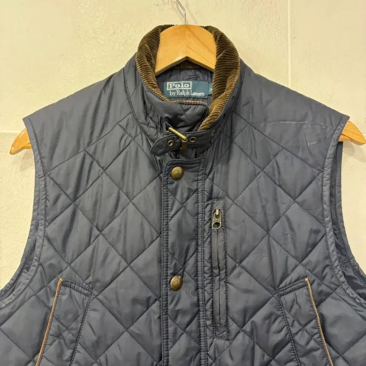 [BUNJANG] Polo Ralph Lauren Quilted Vest Navy / 폴로 랄프로렌 퀼팅 베스트 네이비